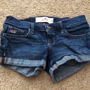 Hollister shorts, worn slightly, very comfortable
